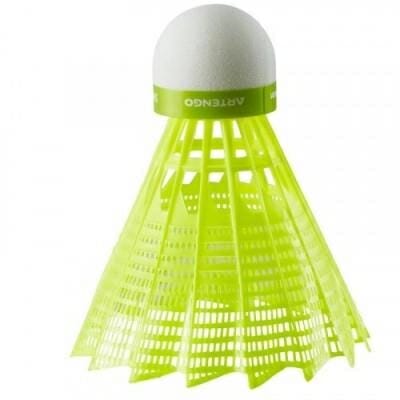 Fitness Mania - PLASTIC SHUTTLECOCK PSC 100 x 1 Single-Pack - Yellow