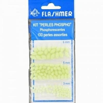 Fitness Mania - Phospho Beads 3/5/6 mm x100 Sea Fishing Rig