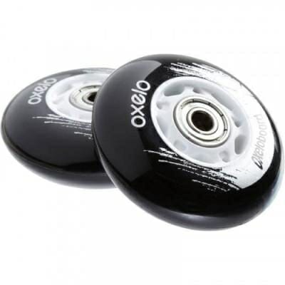 Fitness Mania - Waveboard Wheels X2 _PIPE_ BLACK