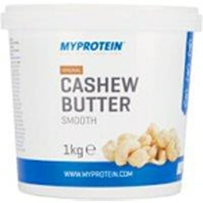 Fitness Mania - All-Natural Cashew Butter - 1kg - Original - Crunchy