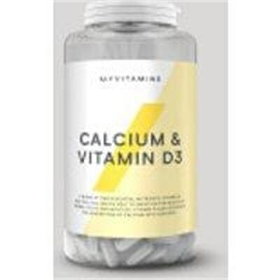Fitness Mania - Calcium & Vitamin D3 - 180tablets