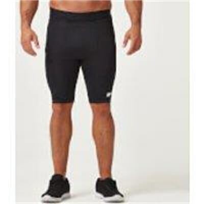 Fitness Mania - Charge Compression Shorts - Black - S - Black