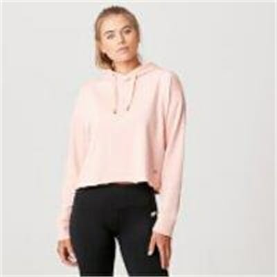 Fitness Mania - Luxe Lounge Hoodie - S - Blush