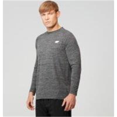 Fitness Mania - Performance Long Sleeve Top - Black - S - Black