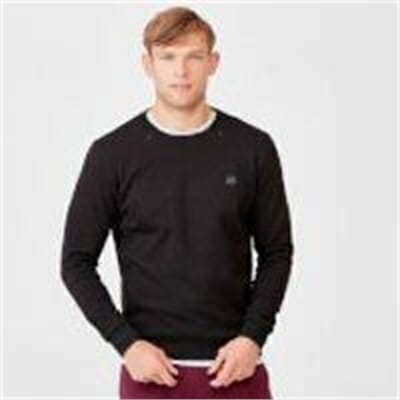 Fitness Mania - Pro-Tech Crew Neck Sweatshirt 2.0 - L - Black