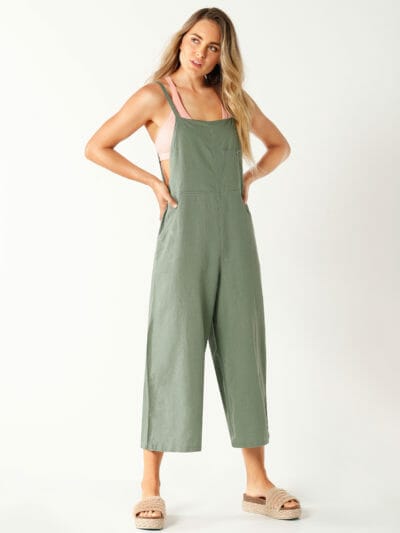 Fitness Mania - Allday Linen Overalls