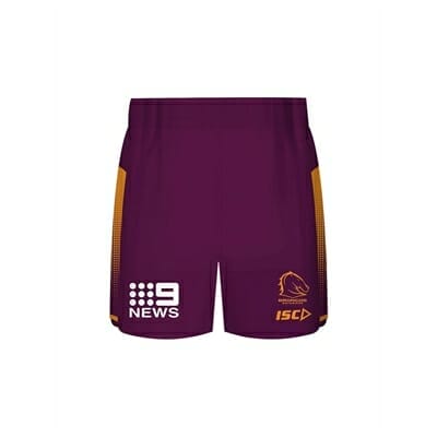 Fitness Mania - Brisbane Broncos Training Short 2019