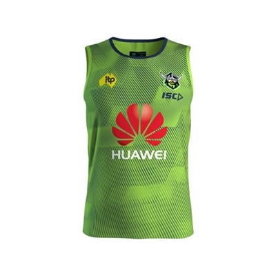 Fitness Mania - Canberra Raiders Training Singlet 2019