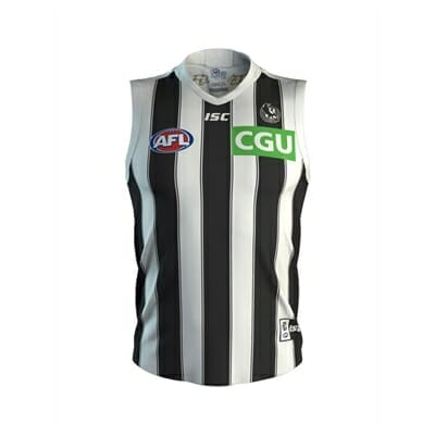 Fitness Mania - Collingwood Magpies Clash Guernsey 2019