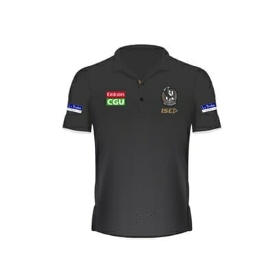 Fitness Mania - Collingwood Magpies Kids Performance Polo 2019