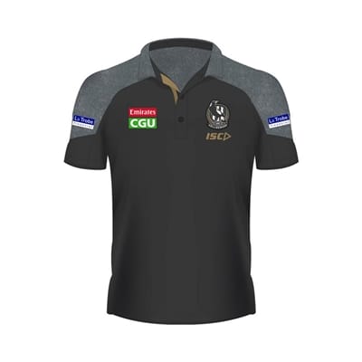 Fitness Mania - Collingwood Magpies Ladies Performance Polo 2019