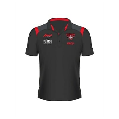 Fitness Mania - Essendon Bombers Kids Media Polo 2019