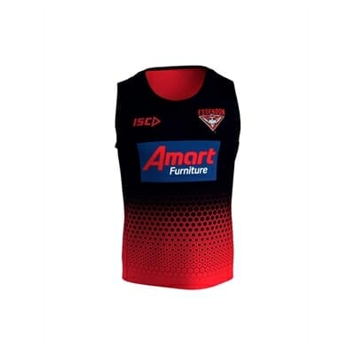 Fitness Mania - Essendon Bombers Kids Training Singlet 2019