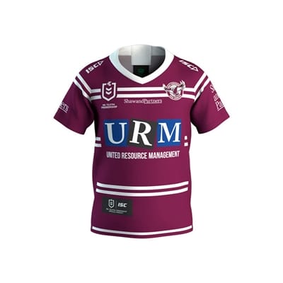 Fitness Mania - Manly Sea Eagles Kids Home Jersey 2019