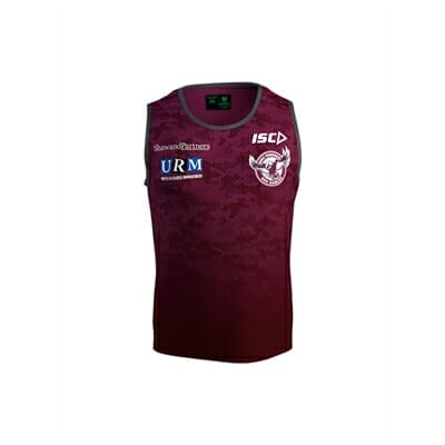 Fitness Mania - Manly Sea Eagles Kids Training Singlet 2019