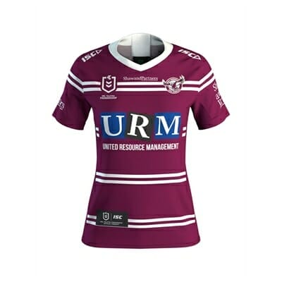 Fitness Mania - Manly Sea Eagles Ladies Home Jersey 2019