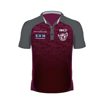 Fitness Mania - Manly Sea Eagles Ladies Polo 2019