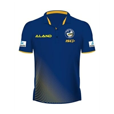 Fitness Mania - Parramatta Eels Sublimated Polo 2019