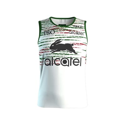 Fitness Mania - South Sydney Rabbitohs Training Singlet 2019