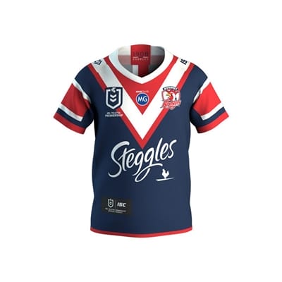 Fitness Mania - Sydney Roosters Kids Home Jersey 2019