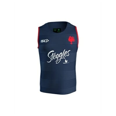 Fitness Mania - Sydney Roosters Kids Training Singlet 2019