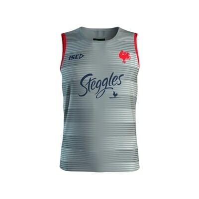 Fitness Mania - Sydney Roosters Training Singlet 2019
