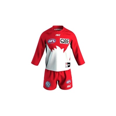 Fitness Mania - Sydney Swans Toddlers Guernsey Set 2019