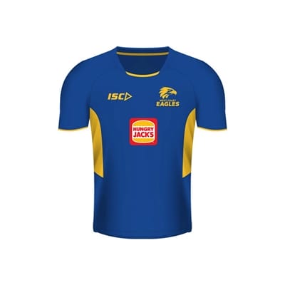 Fitness Mania - West Coast Eagles Kids Training Tee 2019