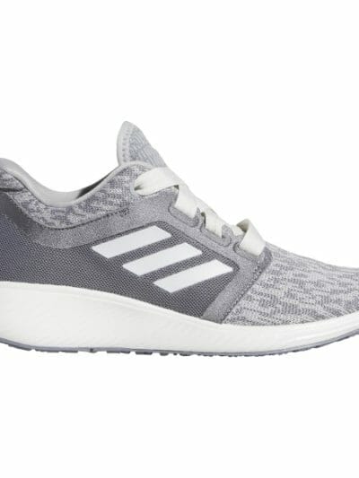 Fitness Mania - Adidas Edge Lux 3 - Kids Girls Running Shoes - Grey Heather/Cloud White/True Pink
