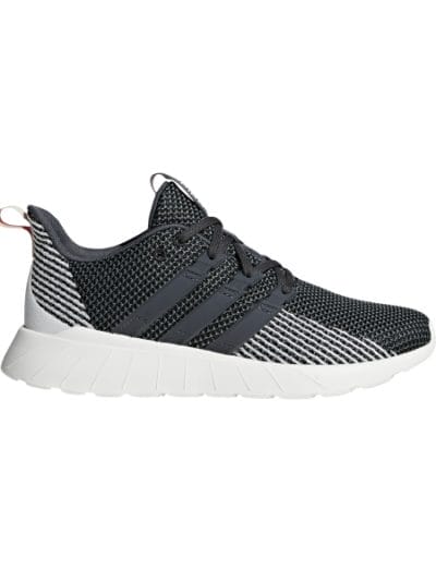 Fitness Mania - Adidas Questar Flow - Womens Casual Shoes - Core Black/Grey/Dust Pink
