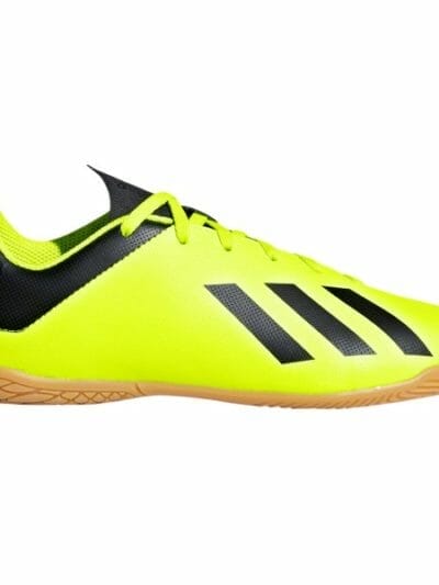 Fitness Mania - Adidas X Tango 18.4 Kids Futsal/Indoor Soccer Boots - Solar Yellow/Core Black