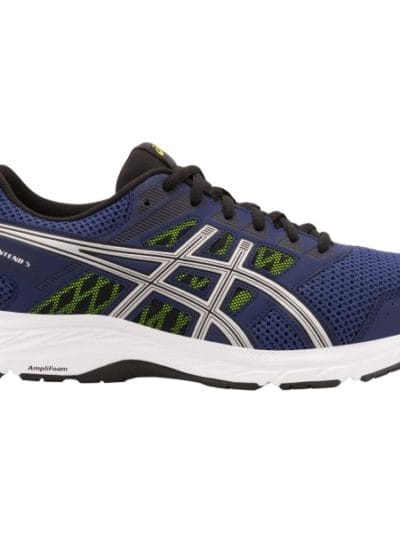 Fitness Mania - Asics Gel Contend 5 - Mens Running Shoes - Indigo Blue/Silver