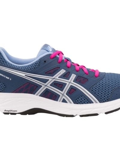 Fitness Mania - Asics Gel Contend 5 - Womens Running Shoes - Grand Shark/White