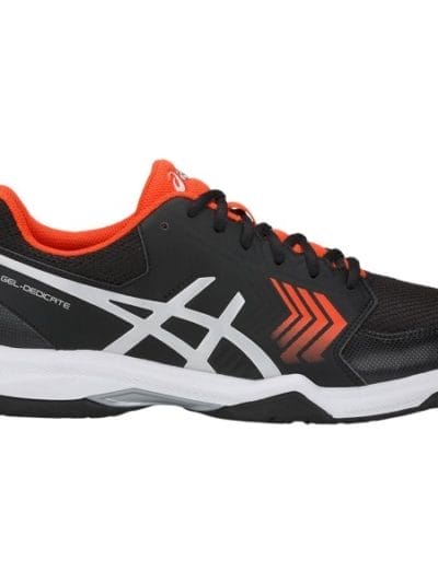 Fitness Mania - Asics Gel Dedicate 5 - Mens Tennis Shoes - Black/Silver