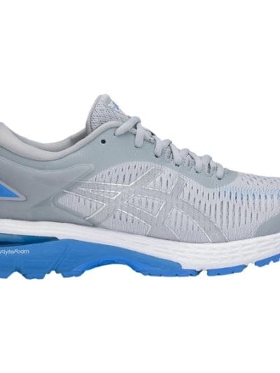 Fitness Mania - Asics Gel Kayano 25 - Womens Running Shoes - Mid Grey/Blue Coast
