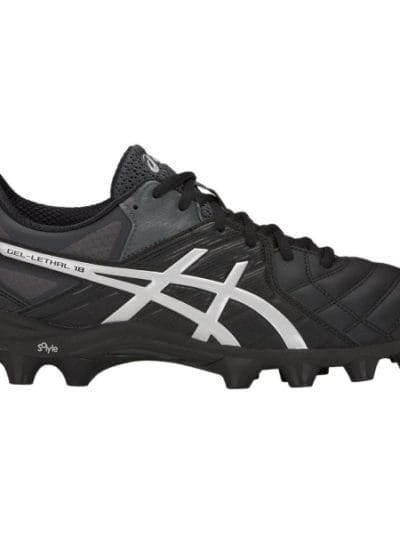 Fitness Mania - Asics Gel Lethal 18 - Mens Football Boots - Black/Silver