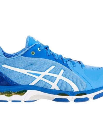 Fitness Mania - Asics Gel Netburner 19 - Womens Netball Shoes - Blue Coast/White