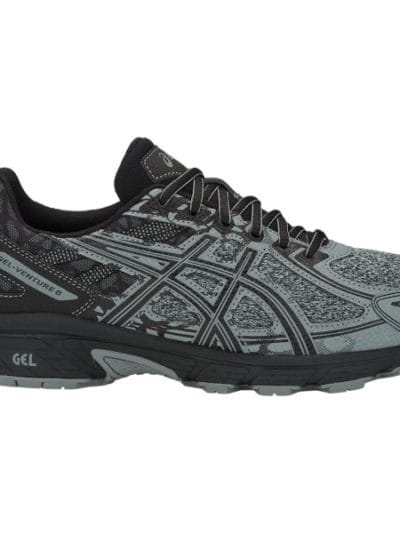 Fitness Mania - Asics Gel Venture 6 - Mens Trail Running Shoes - Stone Grey