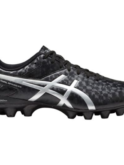 Fitness Mania - Asics Lethal Speed RS - Mens Football Boots - Black/Silver