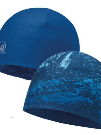 Fitness Mania - Buff Microfibre Reversible Hat - Mountain Bits Blue