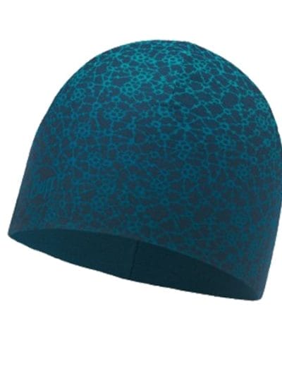 Fitness Mania - Buff Polar and Microfibre Beanie - Ivana Blue Capri