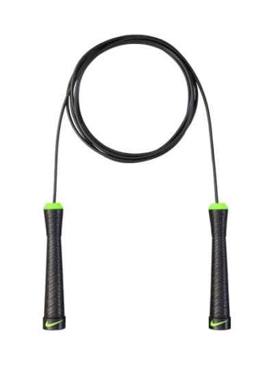Fitness Mania - Nike Fundamental Speed Rope - 9"/23cm - Black/Volt