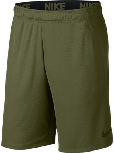 Fitness Mania - Nike Woven Dri-Fit 9 Inch Mens Training Shorts - Olive Black/Canvas