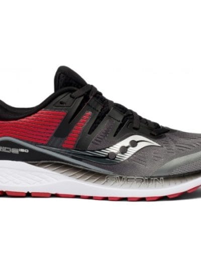 Fitness Mania - Saucony Ride ISO - Mens Running Shoes - Grey/Black