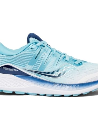 Fitness Mania - Saucony Ride ISO - Womens Running Shoes - White/Blue