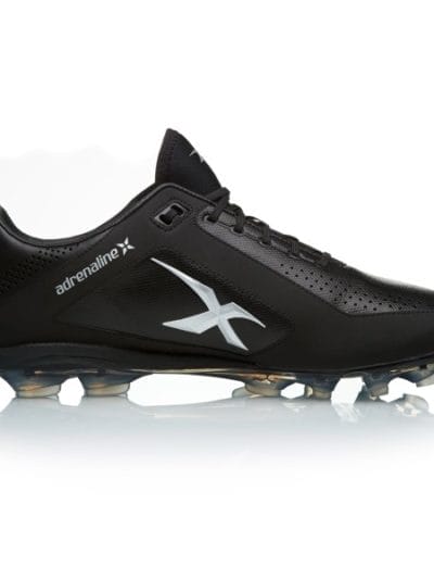 Fitness Mania - XBlades Adrenaline 18 - Mens Football Boots - Black/Silver