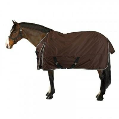 Fitness Mania - ALLWEATHER LIGHT horse riding waterproof outdoor sheet for horse or pony - brown