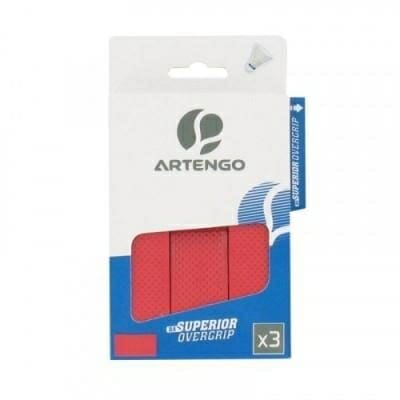 Fitness Mania - Badminton Overgrip Superior - 3 Pack - Red