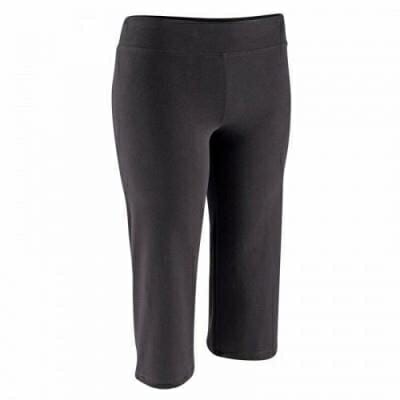 Fitness Mania - FIT+ Women's Regular-fit Cropped Bottoms - Black