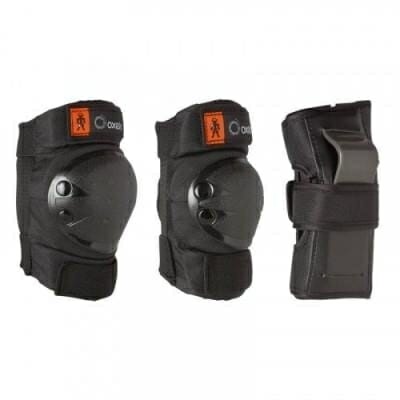 Fitness Mania - Kid's 3-Piece Protective Gear _PIPE_ Black
